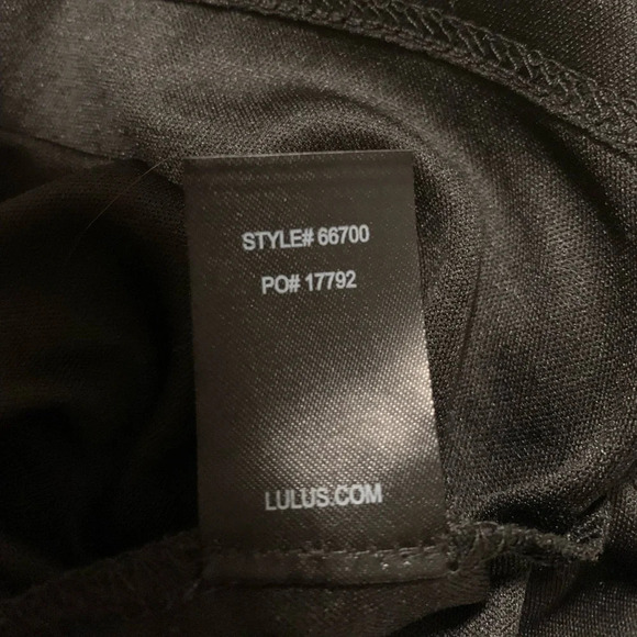 Lulu’s Favorite Fleur Black Embroidered Liberty Floral A-Line Skater Dress - Picture 12 of 12